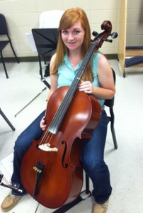 Julie Nalley, a piano student of Gilda Hendricks and a student at Pickens High School, recently earned the South Carolina Federation of Music Clubs’ Northwestern District Strings Summer Music Camp Scholarship. The SCFMC is the State organization of the National Federation of Music Clubs. Nalley plays the cello. 