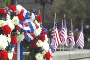 Memorial Day is Monday, May 25