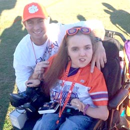 Clemson head coach Dabo Swinney invited Kathryn Hicks and her family to the Tigers' practice on Dec. 15 in Clemson. Swinney and the Tigers will play Oklahoma on Thursday in the Orange Bowl with a trip to the National Championship game on the line.