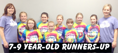 7-9-year-old runners-up — Celia Bridges and Patty Roach’s team, from left: Celia Bridges, Sadie McKinney, Emma Adams, Naomi Bridges, Hannah Kelly, Addie Roach, Emerson McCall, Rhiannon Erwin, Sadie Sawyer and Patty Roach.