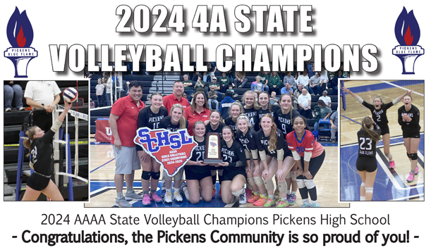 Blue Flame win 17th volleyball state title